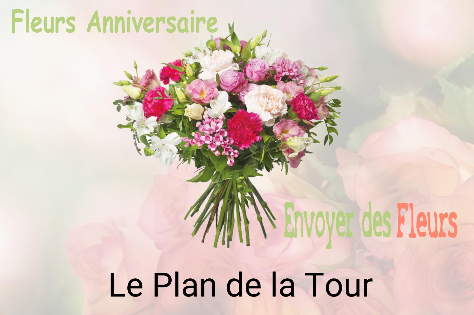 Bouquet de fleurs d’anniversaire livré à Le Plan-de-la-Tour